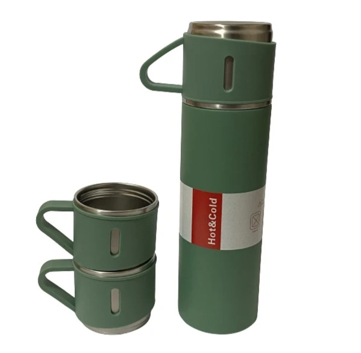 فلاسک و لیوان مدل hot cold با گنجایش 0.5 لیتر